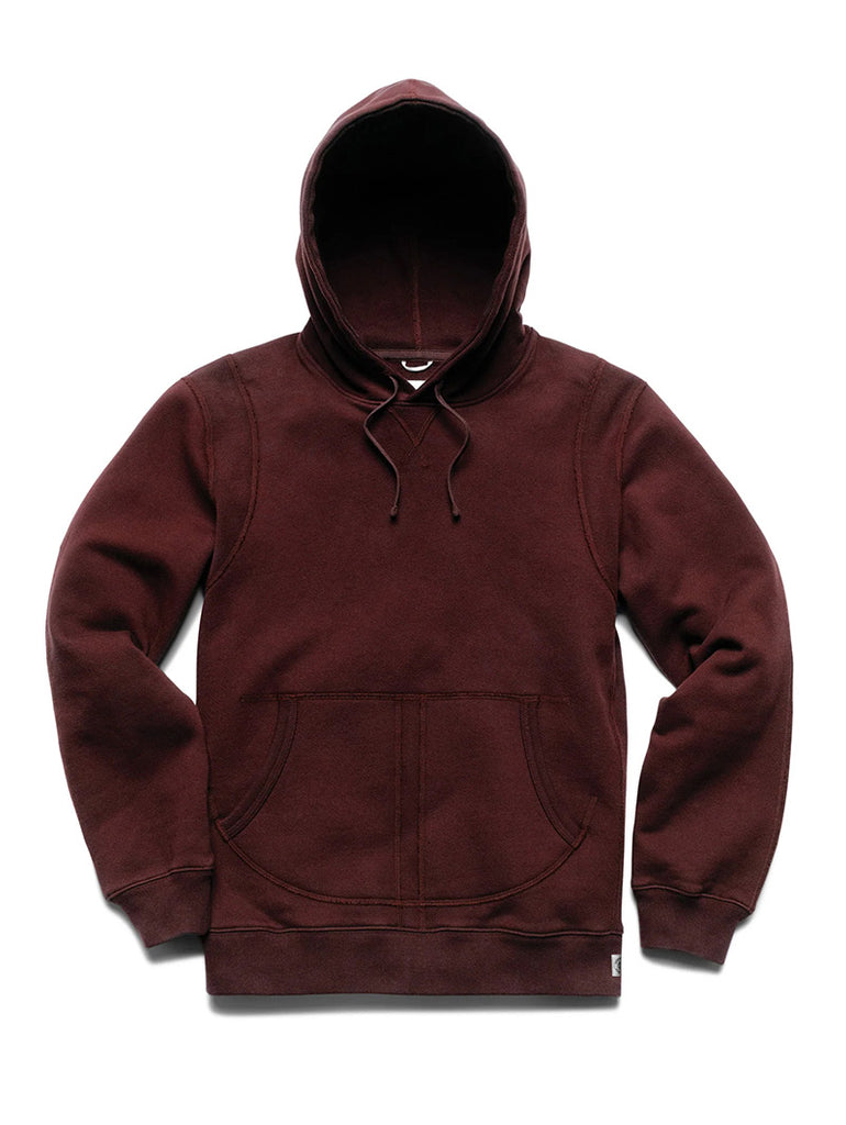 Midweight Fleece Pullover Hoodie Crimson data-zoom-image=