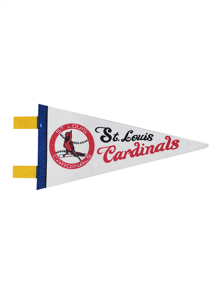 St. Louis Cardinals Vintage MLB Mini Pennant 9"x4” Felt Banner Flag data-zoom-image=
