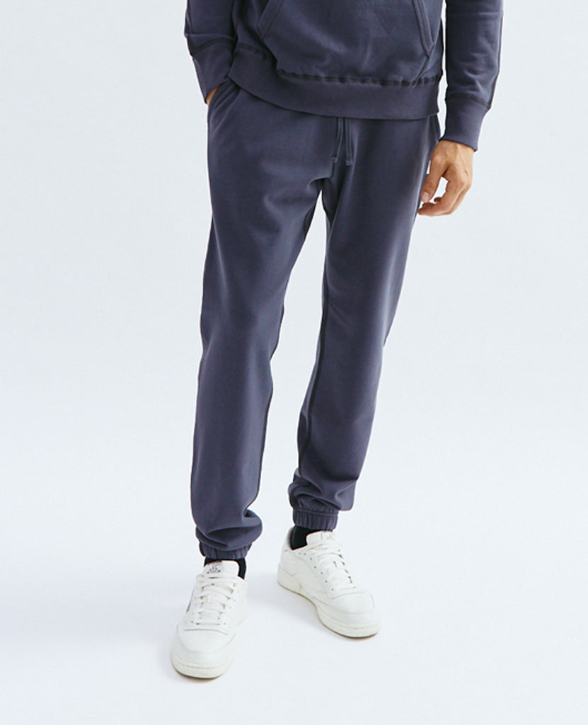 Midweight Terry Slim Sweatpant Midnight data-zoom-image=
