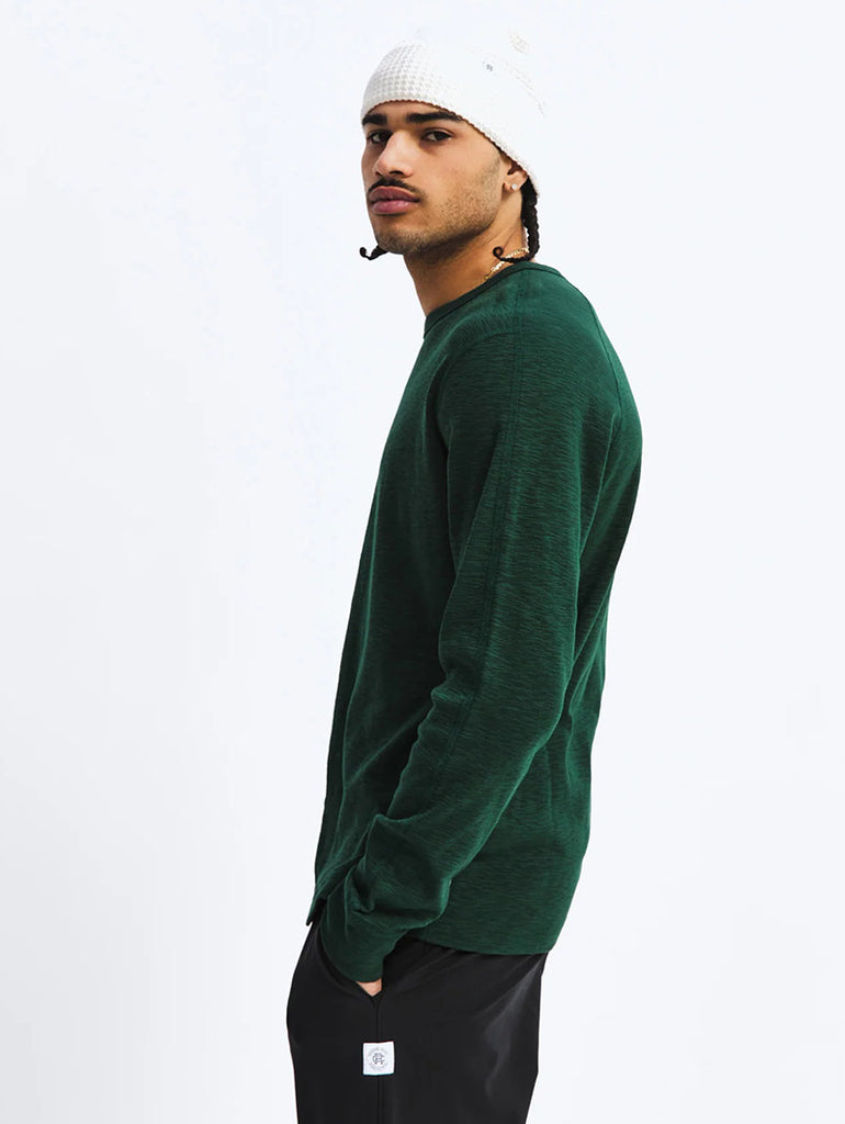 1X1 Slub Long Sleeve British Racing Green data-zoom-image=