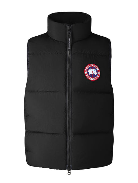 Lawrence Puffer Vest in Black | Canada Goose | Bricks and Bonds