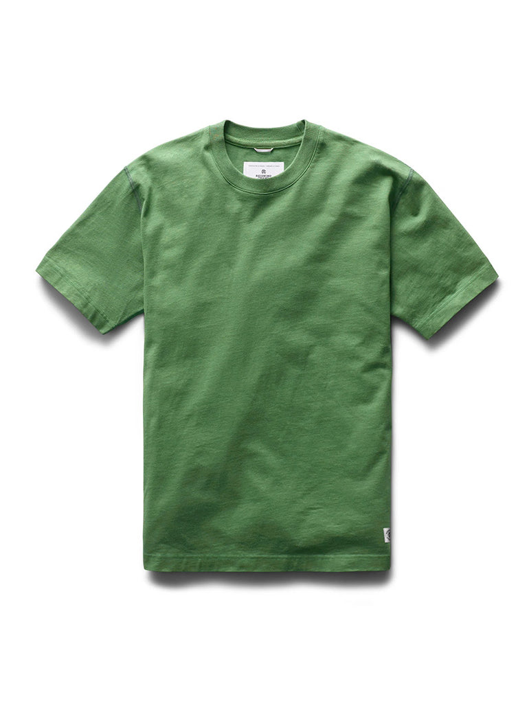 Midweight Jersey T-Shirt Lawn Green data-zoom-image=