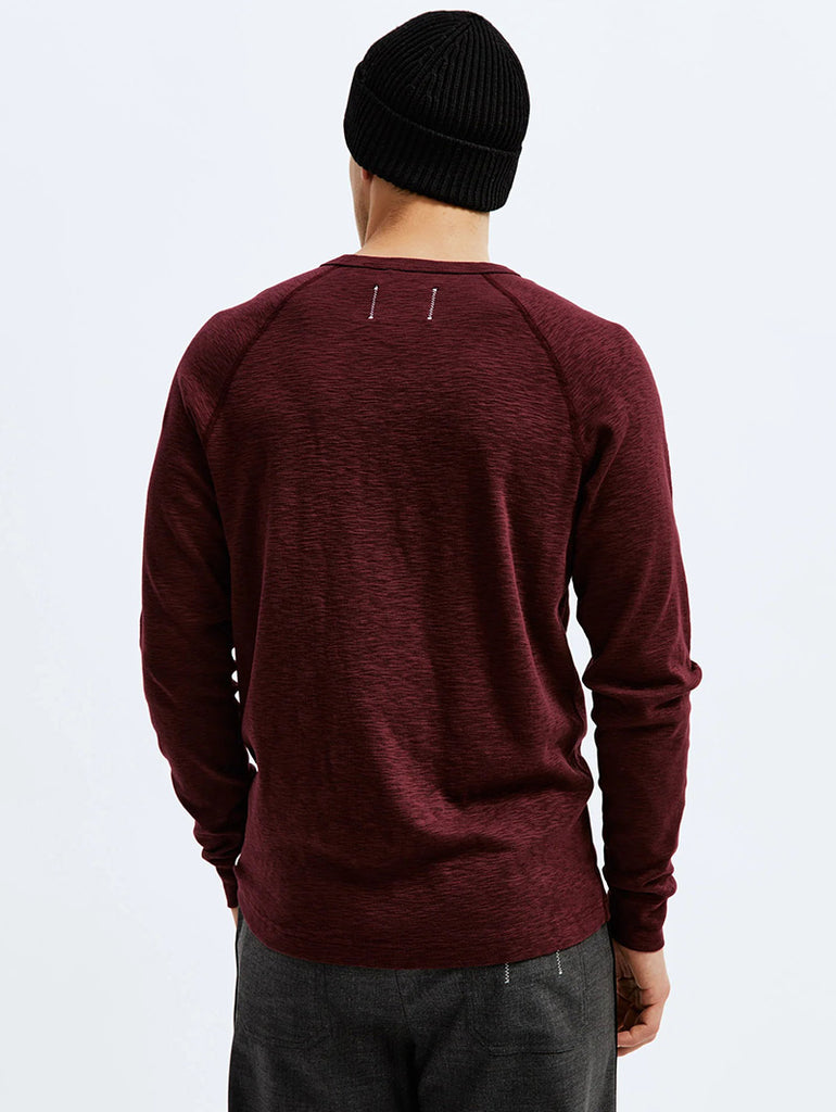 1X1 Slub Long Sleeve Crimson data-zoom-image=