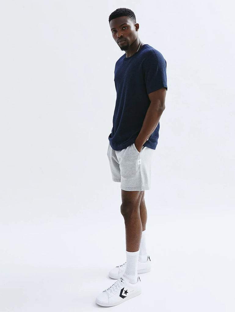 1x1 Slub T-Shirt Navy data-zoom-image=