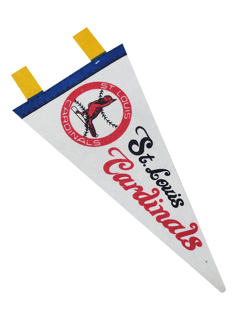 St. Louis Cardinals Vintage MLB Mini Pennant 9"x4” Felt Banner Flag data-zoom-image=