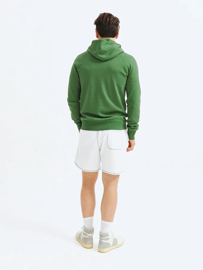 Light weight Terry Pullover Hoodie Lawn Green data-zoom-image=
