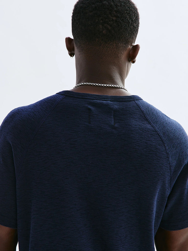 1x1 Slub T-Shirt Navy data-zoom-image=