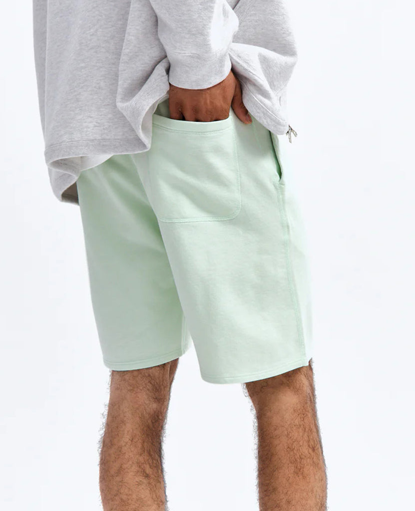 Lightweight Terry Short 10" Aloe data-zoom-image=