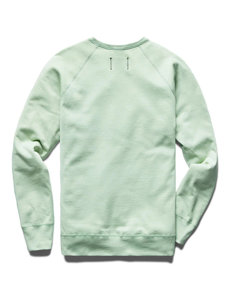 Lightweight Terry Crewneck Aloe data-zoom-image=