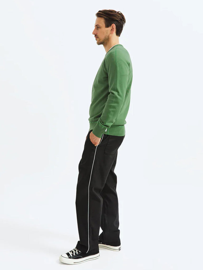 Lightweight Terry Crewneck Lawn Green data-zoom-image=