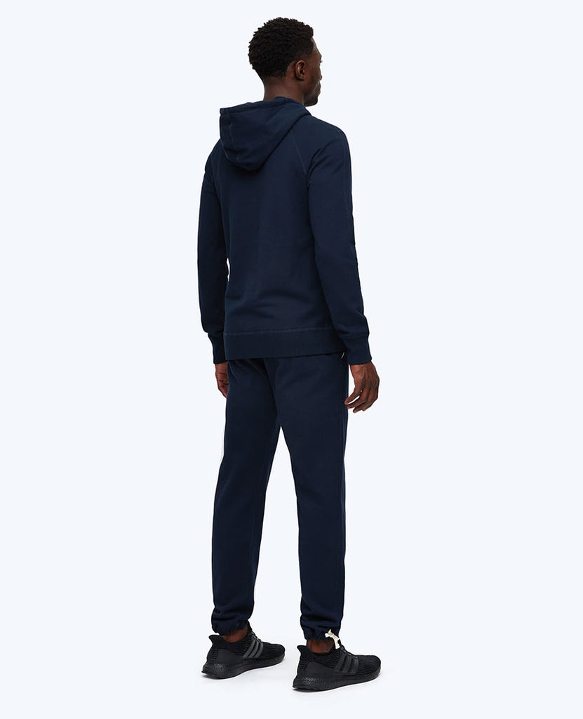 Full Zip Hoodie Midweight Terry Navy data-zoom-image=