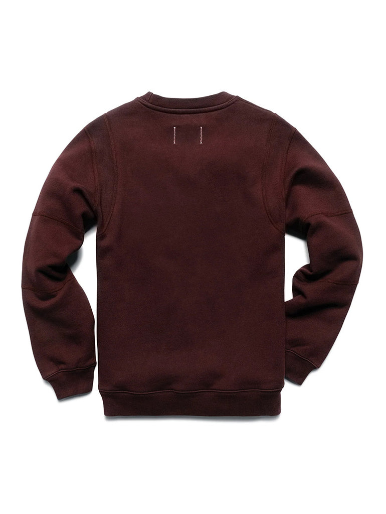Midweight Fleece Crewneck Crimson data-zoom-image=