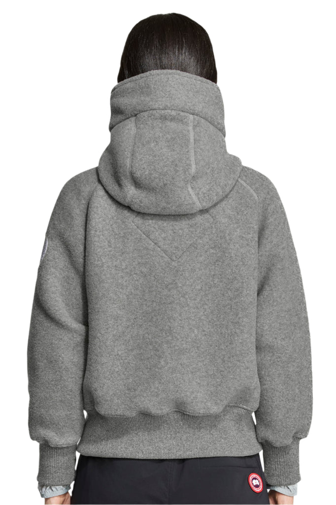 Chilliwack Bomber Kind Fleece HUMANATURE Greige data-zoom-image=