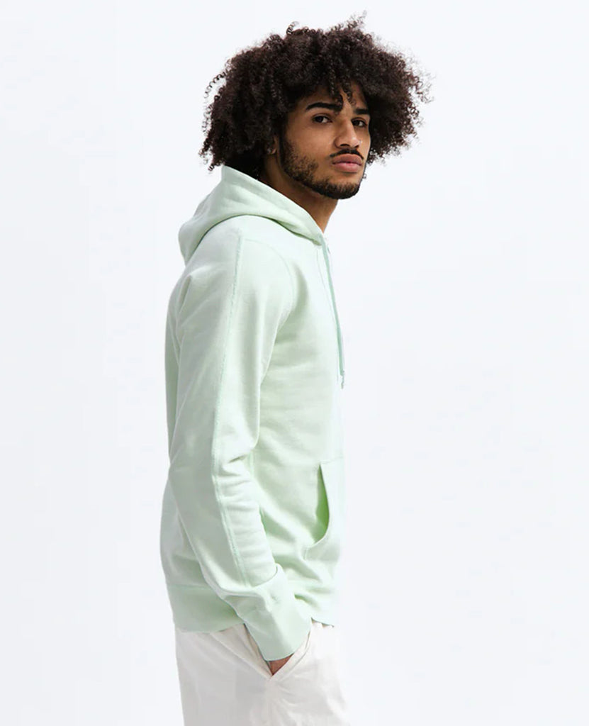 Lightweight Terry Pullover Hoodie Aloe data-zoom-image=