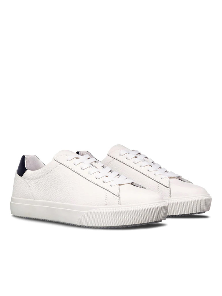 Bradley Venice White Leather Navy data-zoom-image=