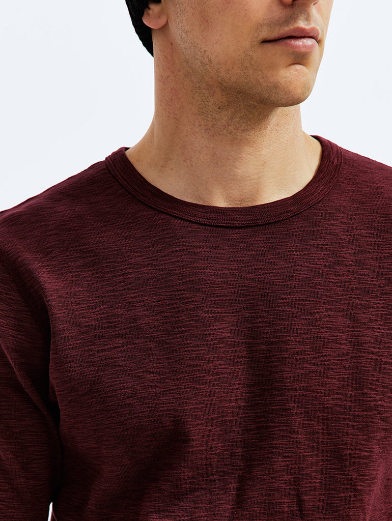 1X1 Slub Long Sleeve Crimson data-zoom-image=