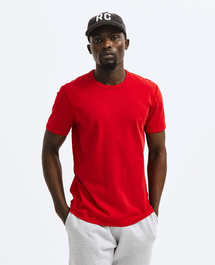 Lightweight Jersey T-Shirt Carmine data-zoom-image=