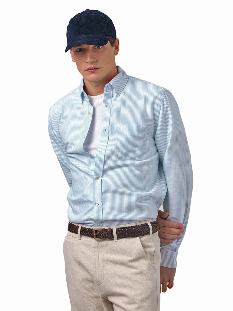 Belavista Stripe L/S Light Blue data-zoom-image=
