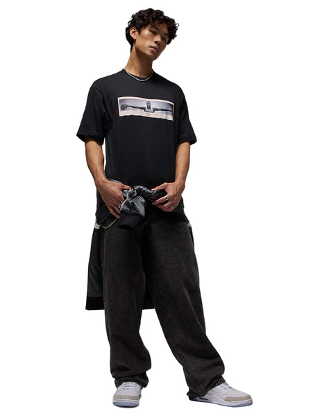 Jordan Men's Photo T-Shirt Black | Nike | Bricks and Bonds