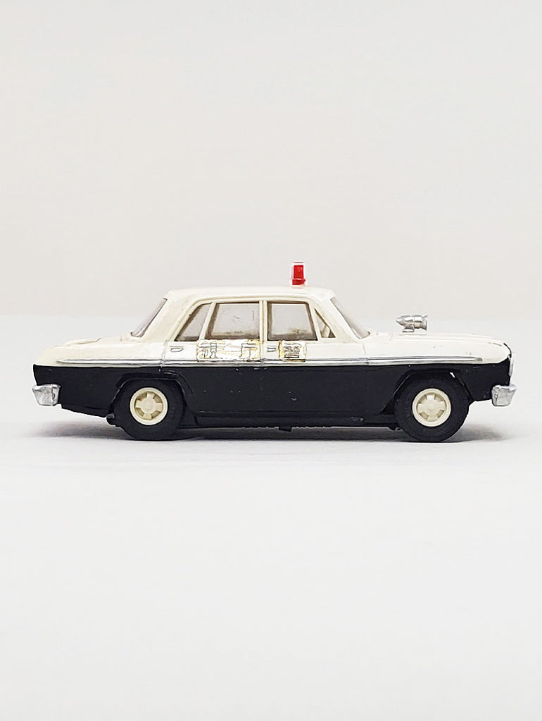 Model Pet Toyopet Crown Deluxe Police Car Japan 1960 data-zoom-image=