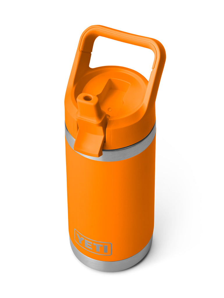 Rambler® JR. 12 oz Kids Water Bottle  Colour Matched Straw Cap King Crab Orange data-zoom-image=