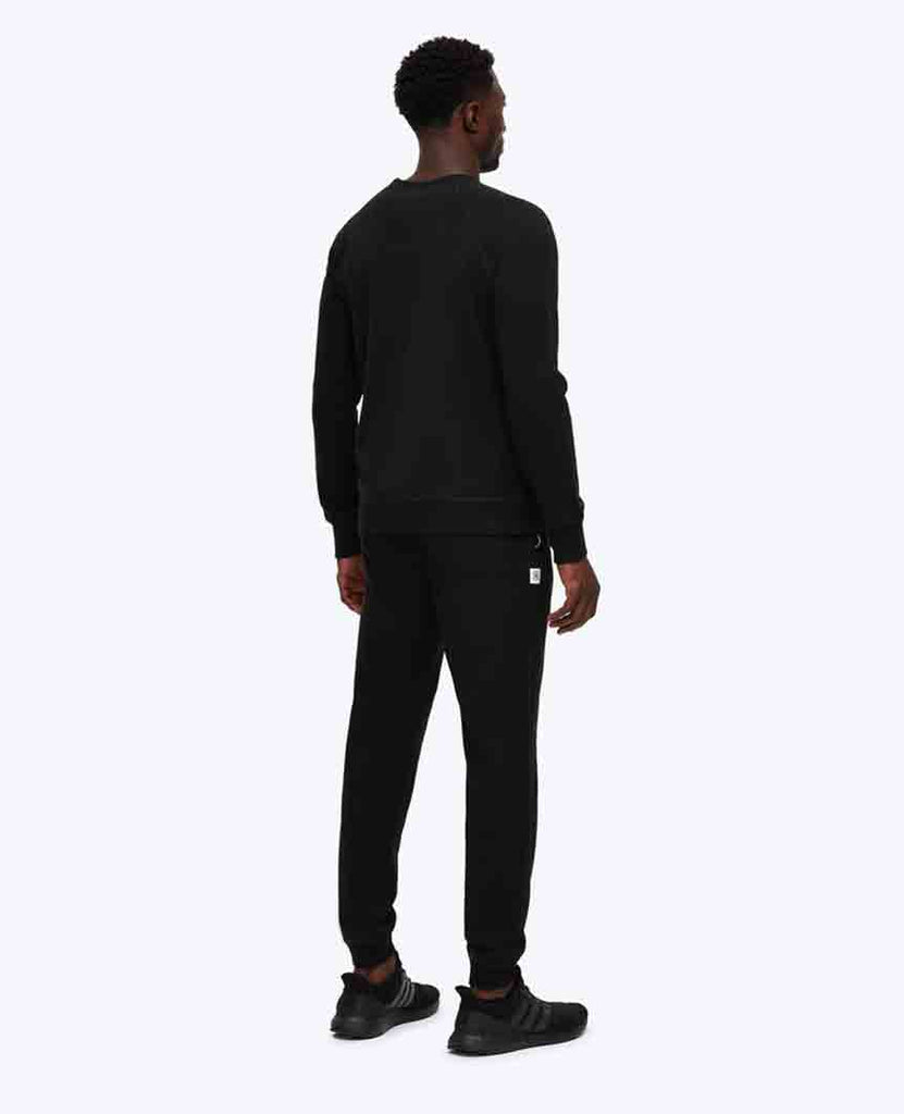 Slim Sweatpant Midweight Terry Black data-zoom-image=