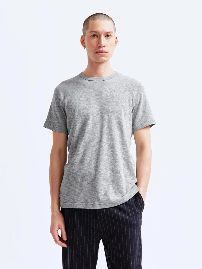 1X1 Slub T-Shirt Heather Grey data-zoom-image=