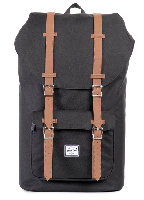 Herschel Lil America  Black Tan data-zoom-image=