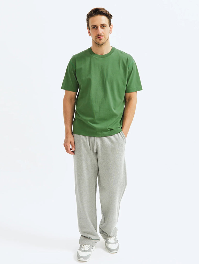 Midweight Jersey T-Shirt Lawn Green data-zoom-image=