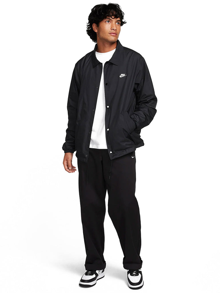 Club Coaches' Jacket Black/White data-zoom-image=