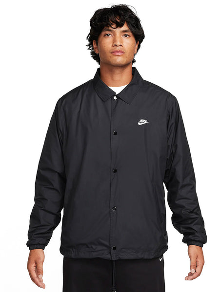 Club Coaches' Jacket Black/White
