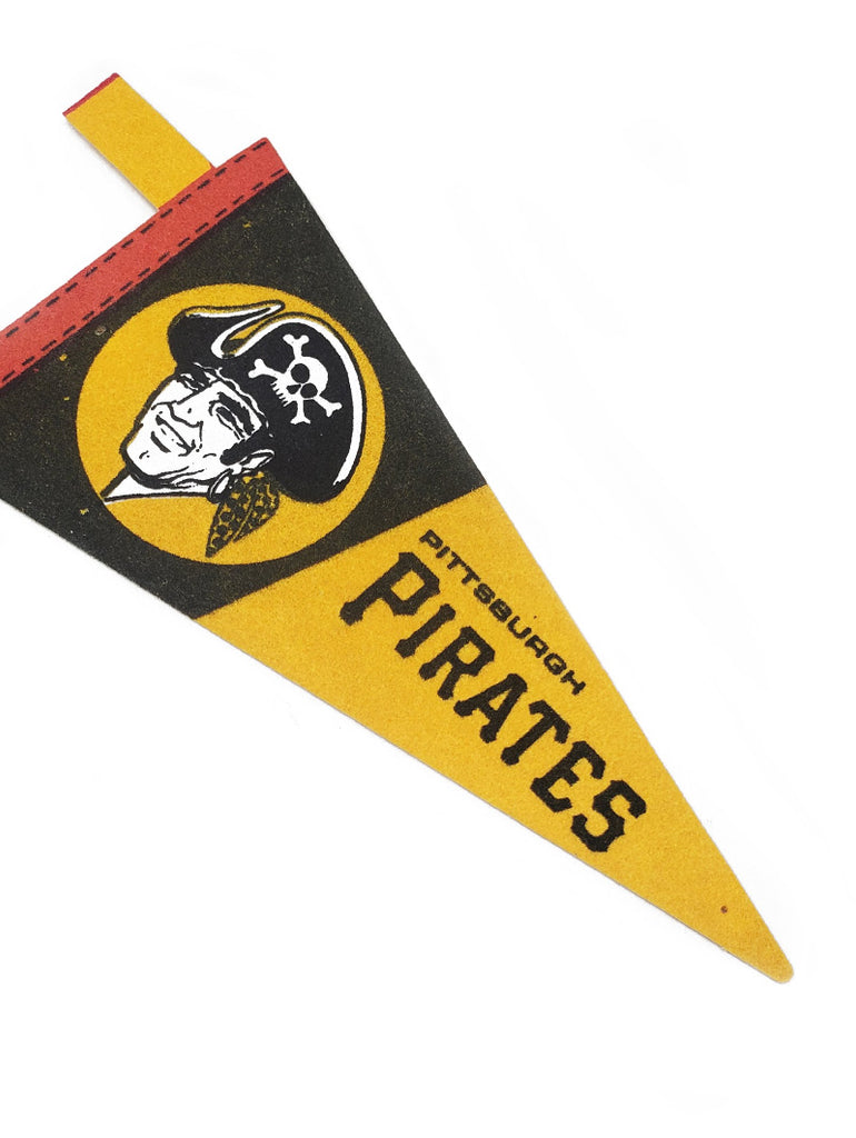 Pittsburgh Pirates Vintage MLB Mini Pennant 9"x4” Felt Banner Flag data-zoom-image=
