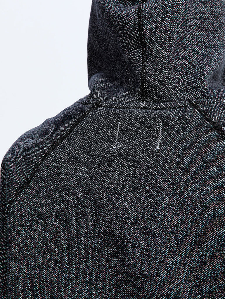 Tiger Fleece Classic Hoodie Black-White data-zoom-image=