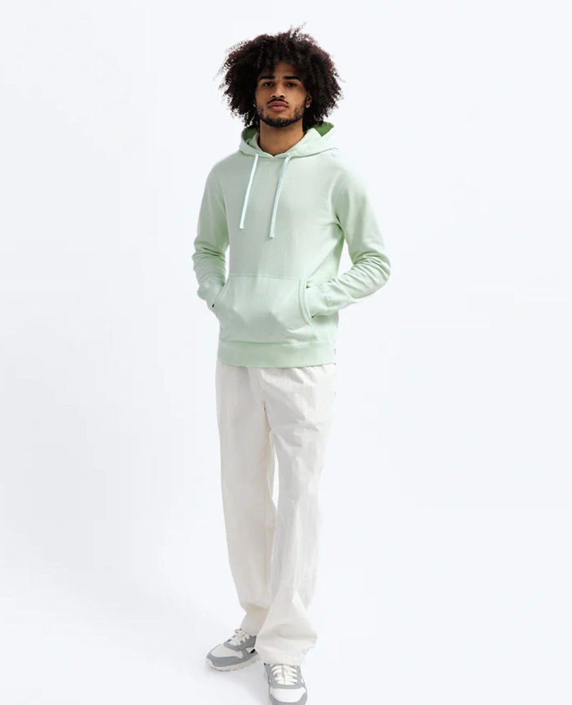 Lightweight Terry Pullover Hoodie Aloe data-zoom-image=
