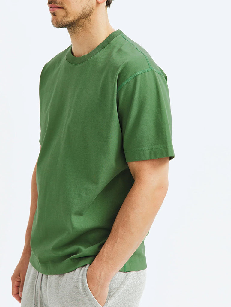 Midweight Jersey T-Shirt Lawn Green data-zoom-image=
