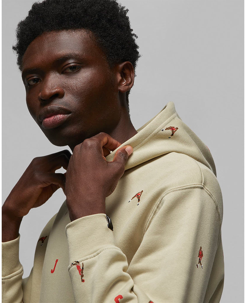 Holiday Jumpman Fleece Sweatshirt Jordan Essentials Rattan data-zoom-image=