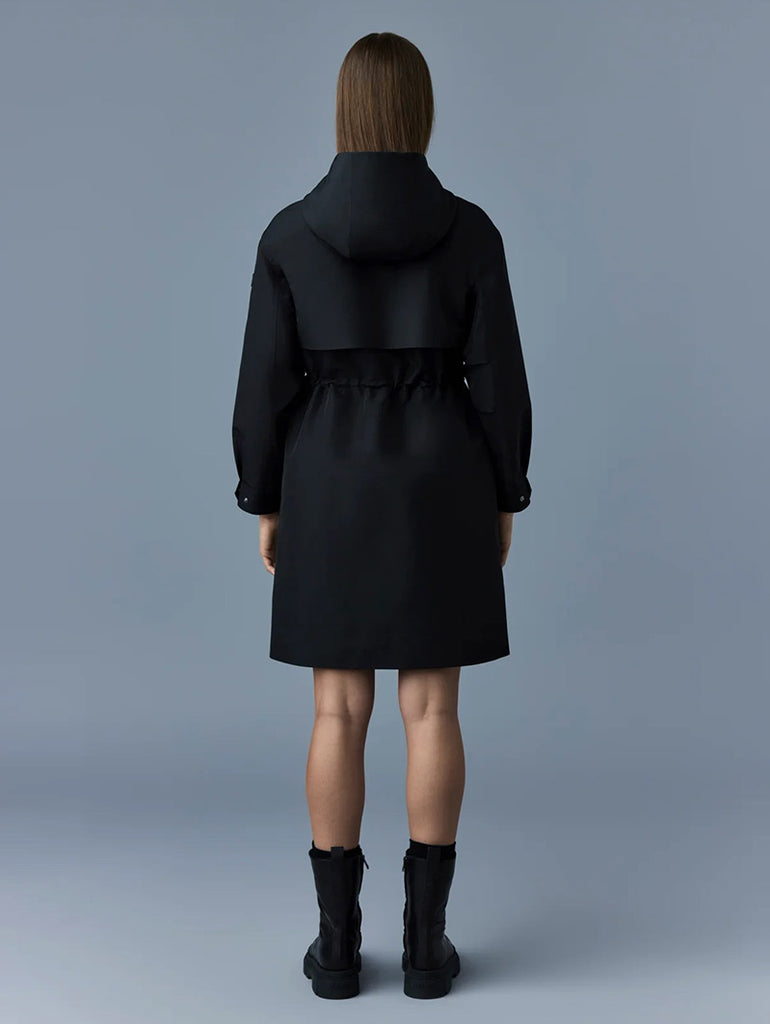 BREER Long 2-in-1 Rain Parka with Removable Liner Black data-zoom-image=