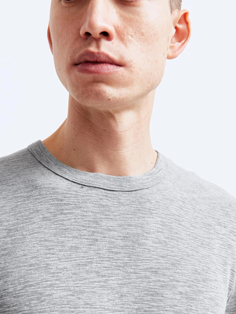1X1 Slub T-Shirt Heather Grey data-zoom-image=