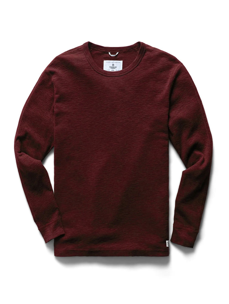 1X1 Slub Long Sleeve Crimson data-zoom-image=
