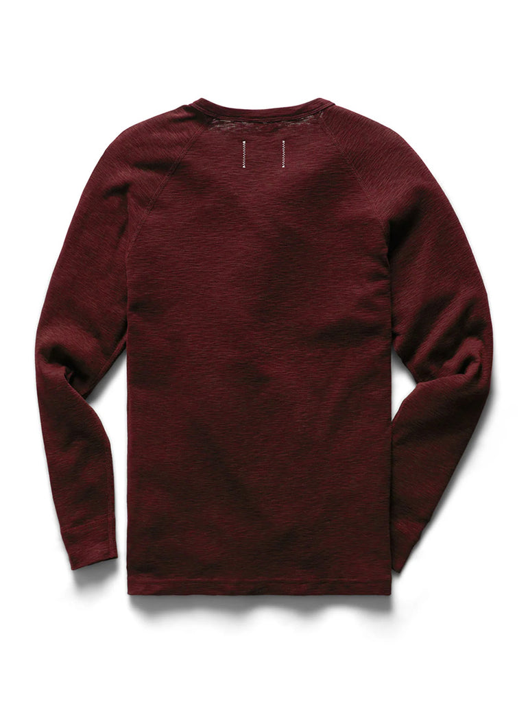 1X1 Slub Long Sleeve Crimson data-zoom-image=
