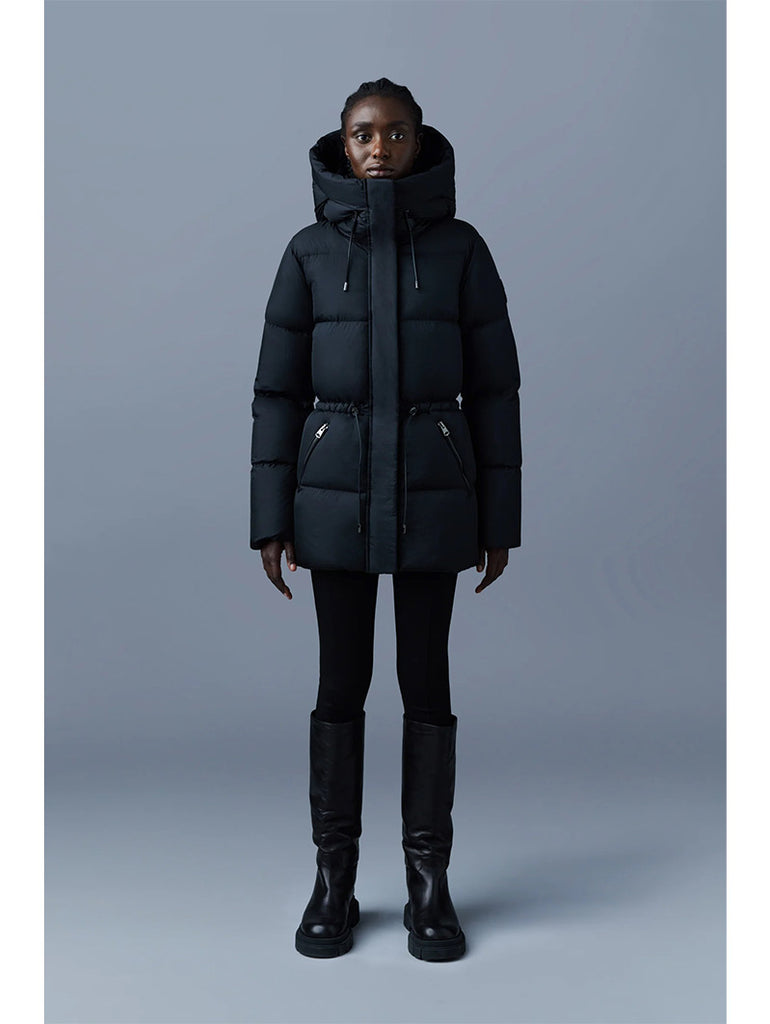 FREYA Foil Sheild Down Jacket Black data-zoom-image=