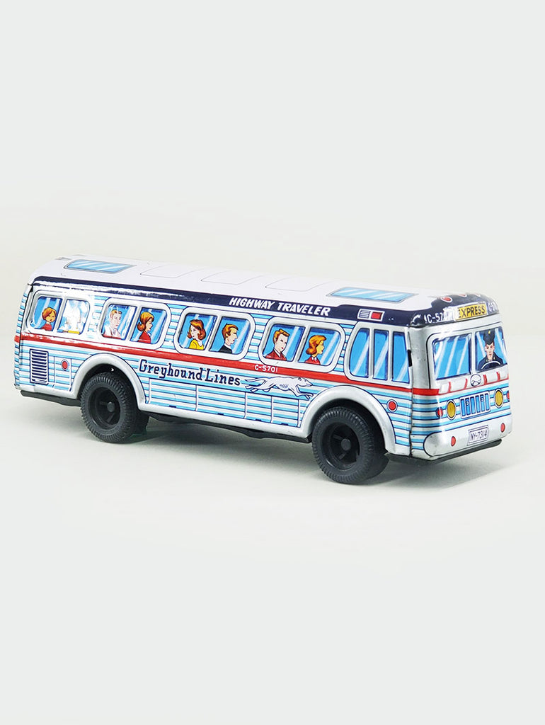 Daito Friction Powered Greyhound Bus 1960s data-zoom-image=