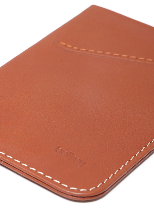 Card Sleeve Wallet Tan data-zoom-image=