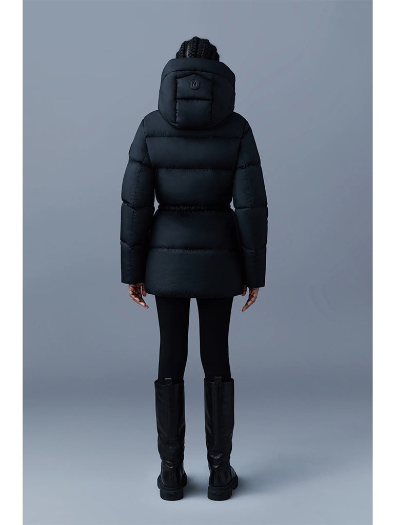 FREYA Foil Sheild Down Jacket Black data-zoom-image=