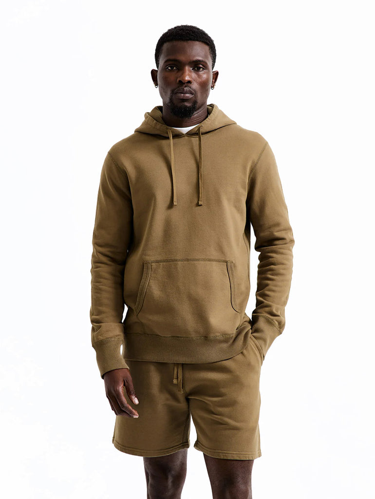 Midweight Terry Pullover Hoodie Clay data-zoom-image=