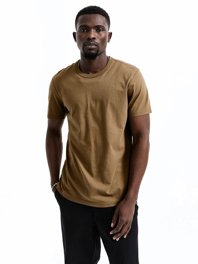 Lightweight Jersey T-Shirt Clay data-zoom-image=