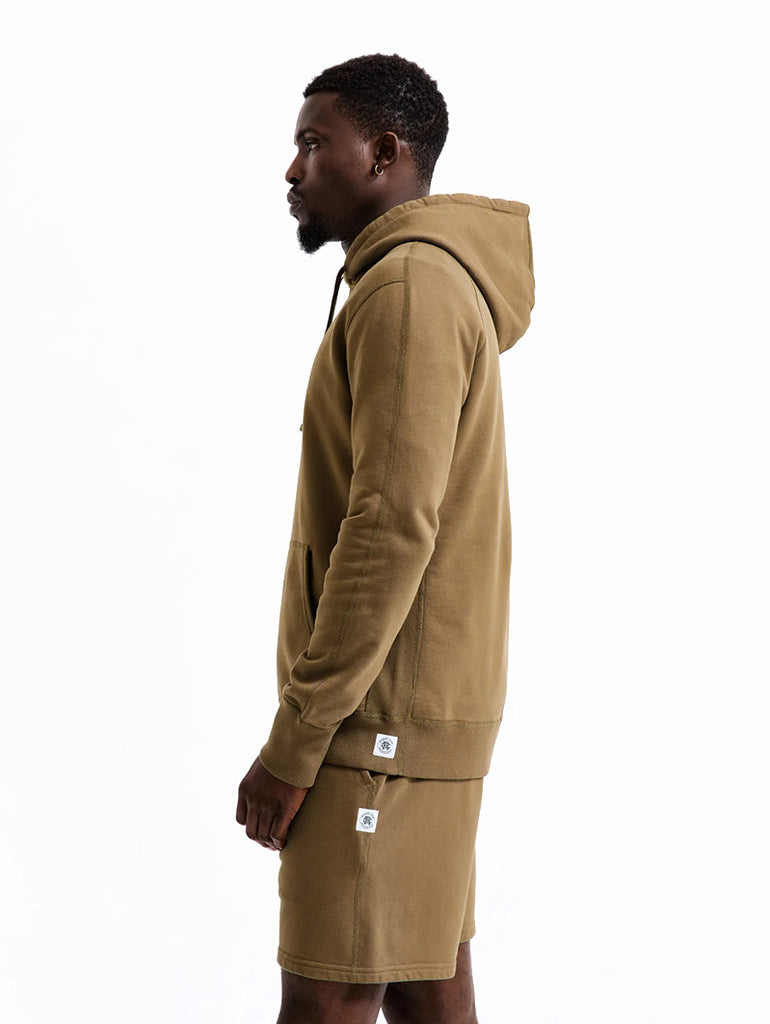 Midweight Terry Pullover Hoodie Clay data-zoom-image=