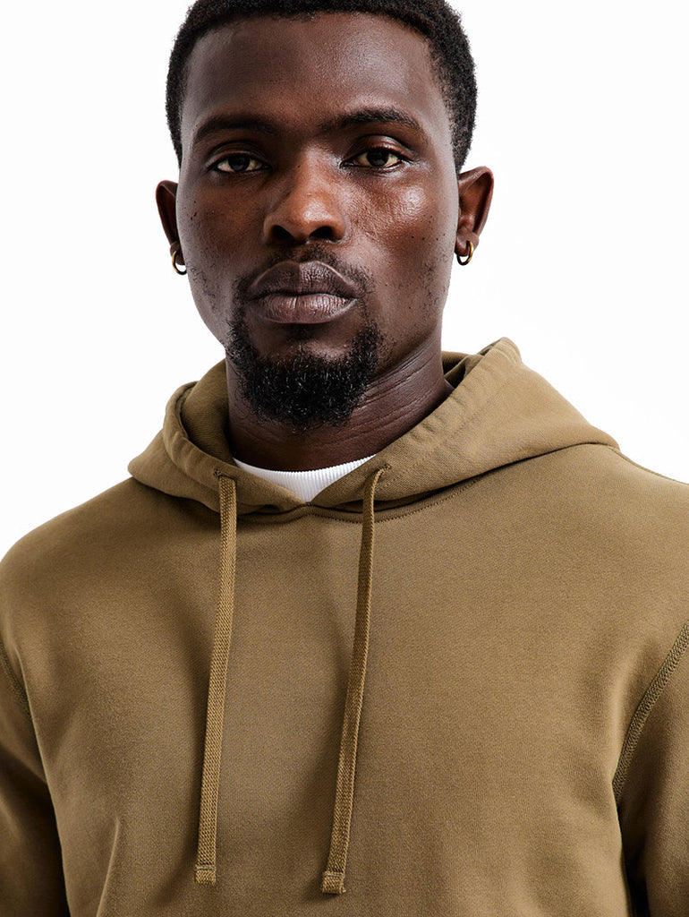 Midweight Terry Pullover Hoodie Clay data-zoom-image=