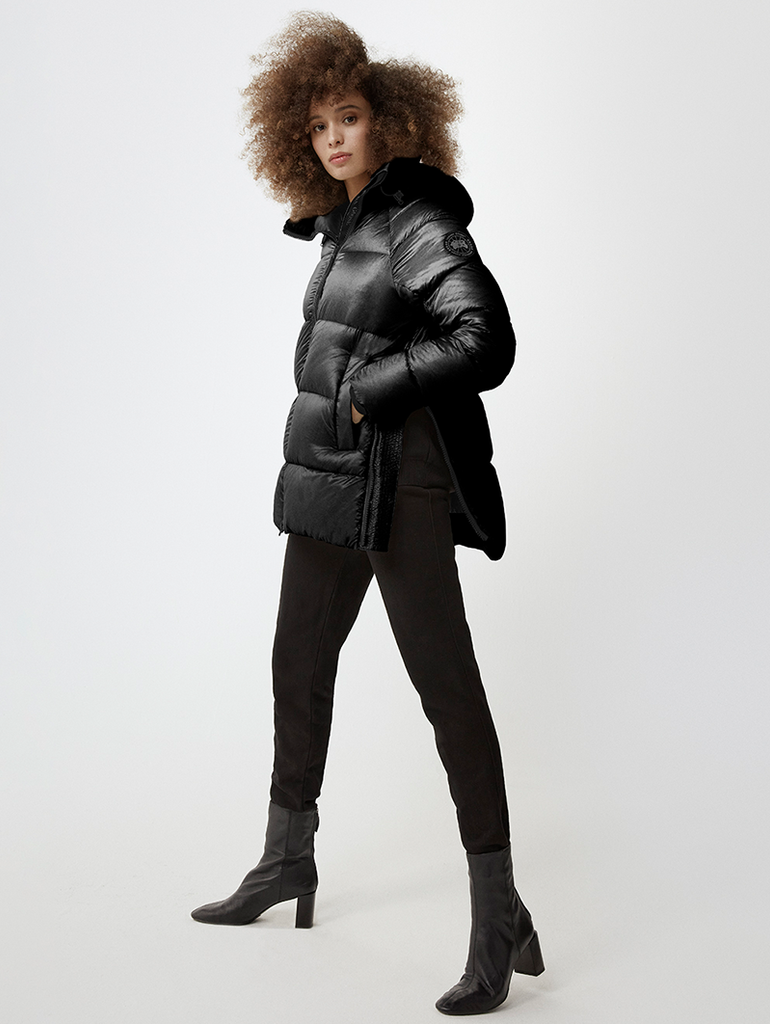 Cypress Puffer Black Label Womens Black data-zoom-image=