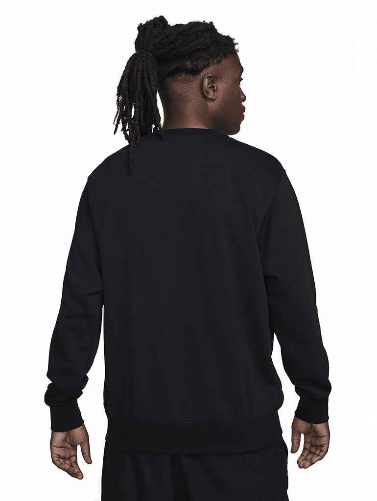 Sportswear French Terry Crewneck  Black data-zoom-image=